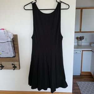 Urban Outfitters Black Scoop-Back Dress
